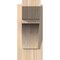 Ekena Millwork Thorton Slat Smooth Outlooker, Douglas Fir, 5 1/2"W x 12"D x 12"H OUT06X12X12THR06SDF - alternate 2